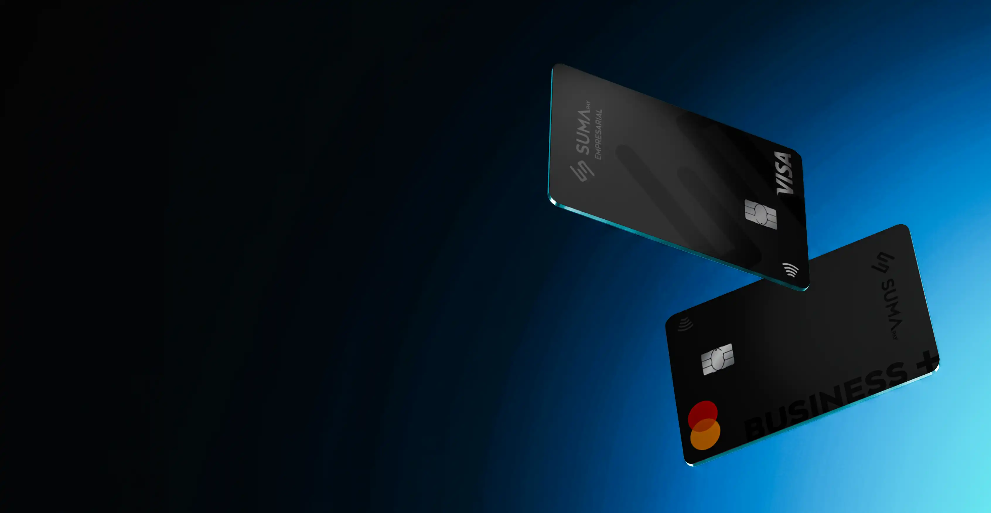Tarjetas empresariales SumaPay, Visa y Mastercard Business